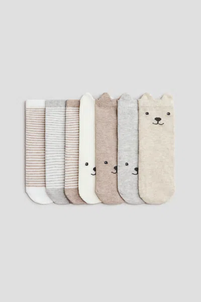 H&m Babies' 7-pack Socks In Multi