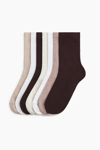 H&m 7-pack Socks In Multi