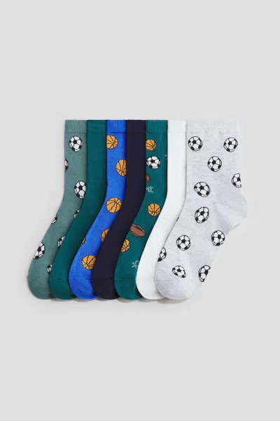 H&m Kids' 7-pack Socks In Multi