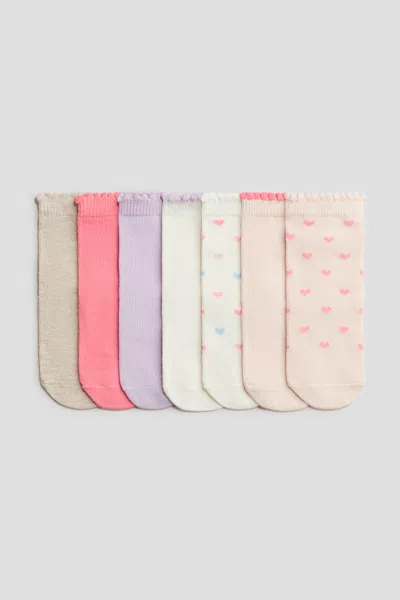 H&m Babies' 7-pack Socks In Multi
