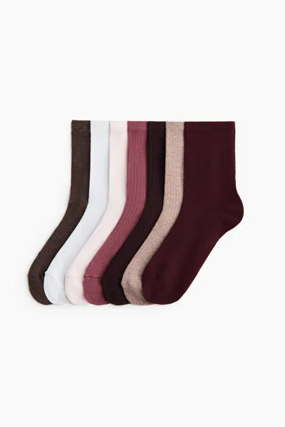 H&m 7-pack Socks In Multi