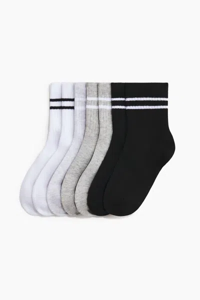 H&m Kids' 7-pack Sports Socks In Multi