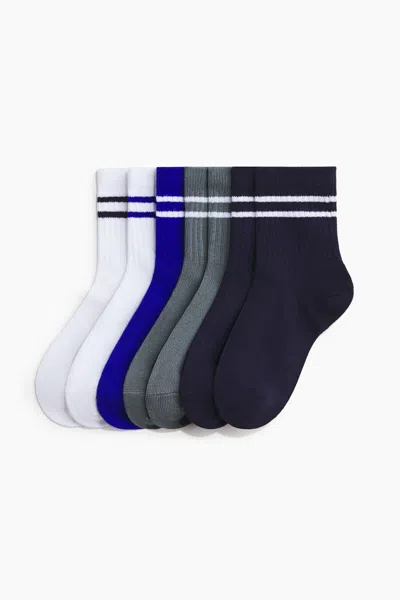 H&m Kids' 7-pack Sports Socks In Multi