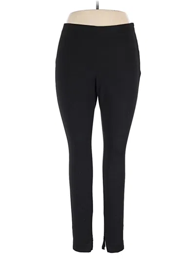 Pre-owned H&m Active Pants In Black