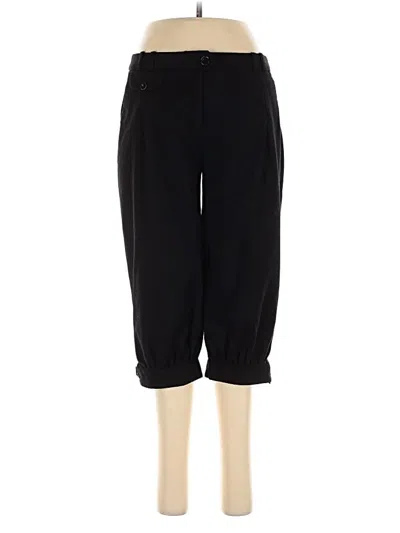 Pre-owned H&m Active Pants In Black