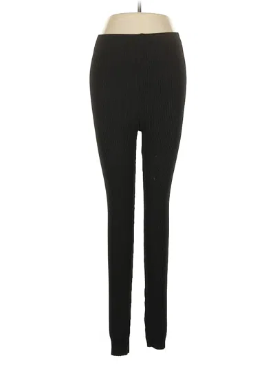 Pre-owned H&m Active Pants In Black