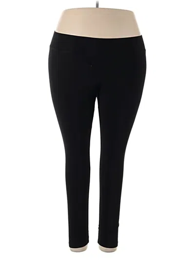 Pre-owned H&m Active Pants In Black