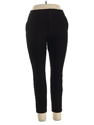 Pre-owned H&m Active Pants In Black