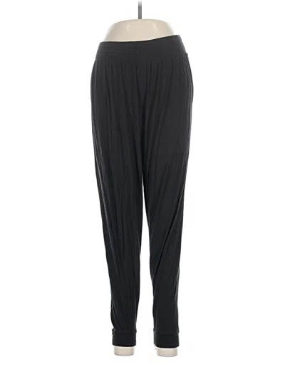 Pre-owned H&m Active Pants In Black