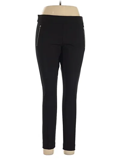 Pre-owned H&m Active Pants In Black