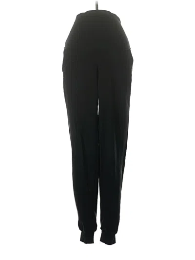 Pre-owned H&m Active Pants In Black