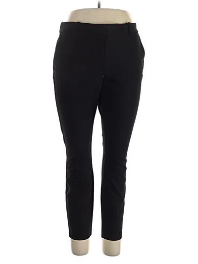 Pre-owned H&m Active Pants In Black