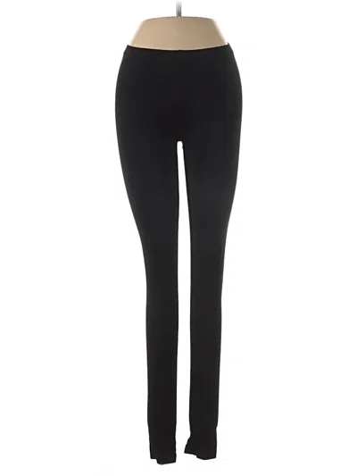 Pre-owned H&m Active Pants In Black