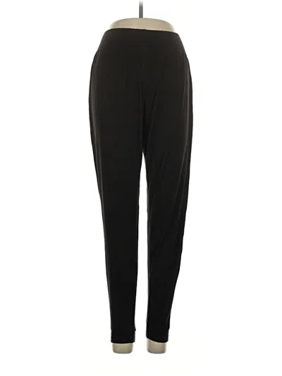 Pre-owned H&m Active Pants In Black