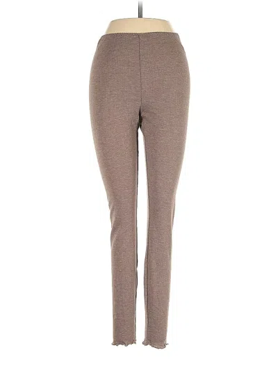 Pre-owned H&m Active Pants In Brown