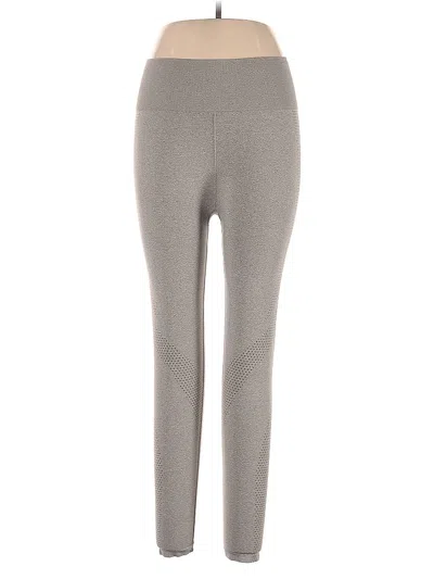 Pre-owned H&m Active Pants In Gray