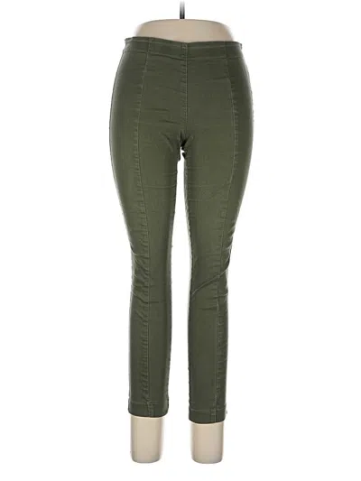 Pre-owned H&m Active Pants In Green