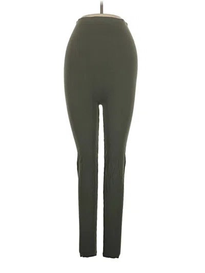 Pre-owned H&m Active Pants In Green
