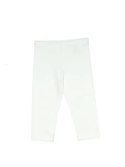 Pre-owned H&m Kids' Active Pants In White