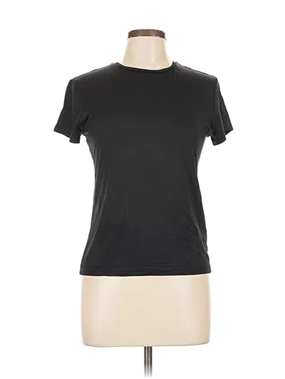 Pre-owned H&m Active T-shirt In Black