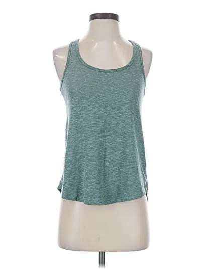 Pre-owned H&m Active Tank Top In Teal