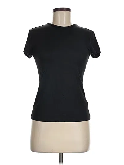 Pre-owned H&m Active T-shirt In Black