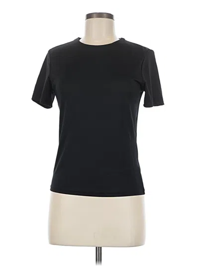 Pre-owned H&m Active T-shirt In Black