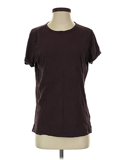 Pre-owned H&m Active T-shirt In Brown