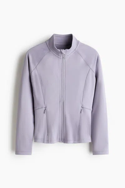 H&m Kids' Activewear Jacket With Drymove In Purple
