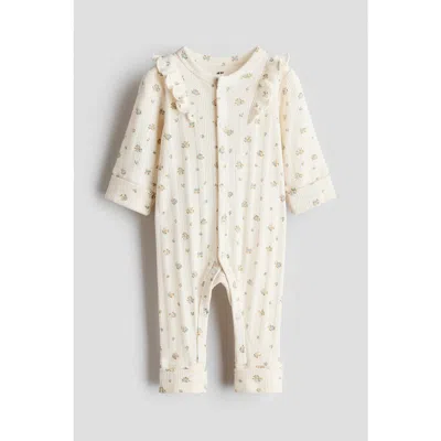 H&m Babies'  Adjustable-fit Romper Suit In Multi