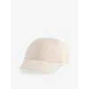 H&m Adorables Curved-brim Linen And Cotton Cap 1.5-10 In Beige Dusty Light