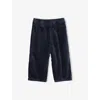 H&m Adorables Corduroy Cotton Jogging Bottoms 4 Months-3 Years Blue Dark In Blue