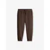 H&m Adorables Drawstring-waist Cotton Jogging Bottoms 3-10 Years Mole Dark In Brown