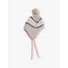 H&m Adorables Dusty Light Daryl Pom-pom Wool Hat 1-2 Y In Mole Dusty Light