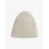 H&m Adorables Sid Knitted Wool Beanie Hat 2 Months - 12 Years Mole Dusty Light In Brown