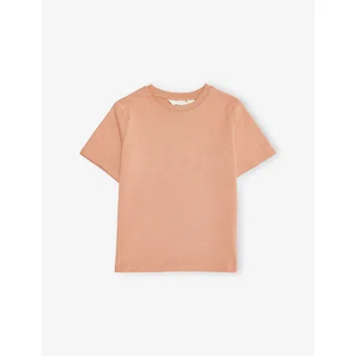 H&m Adorables Kids' Orange Dusty Light Relaxed-fit Short-sleeve Cotton T-shirt 2-10