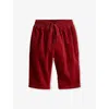 H&m Adorables Drawstring-waistband Cotton-corduroy Jogging Bottoms 4 Month In Red
