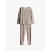 H&m Adorables Two-piece Wool Base-layer Set 2-10 Y In Mole