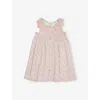 H&m Adorables White Dusty Light Frilled-trim Cotton-muslin Dress 2