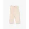 H&m Adorables Relaxed-fit Straight-leg Linen Trousers 2-10 Years White Dusty Light