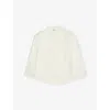 H&m Adorables White Light Long-sleeve Loose-fit Linen Shirt 2-10