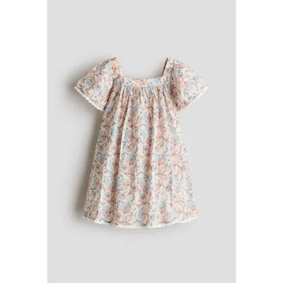 H&m Kids'  A-line Cotton Dress In White
