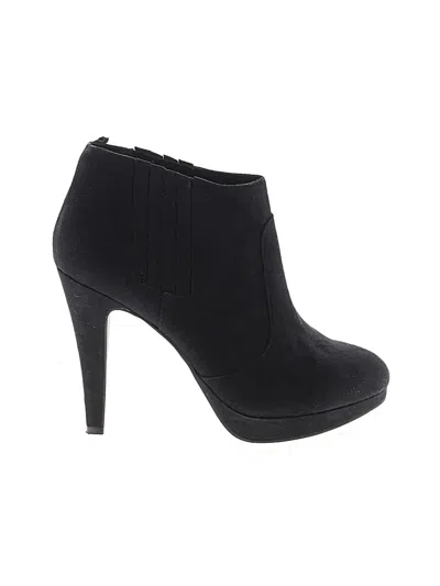 Pre-owned H&m Ankle Boots In Black