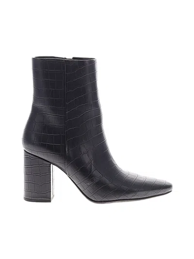 Pre-owned H&m Ankle Boots In Black