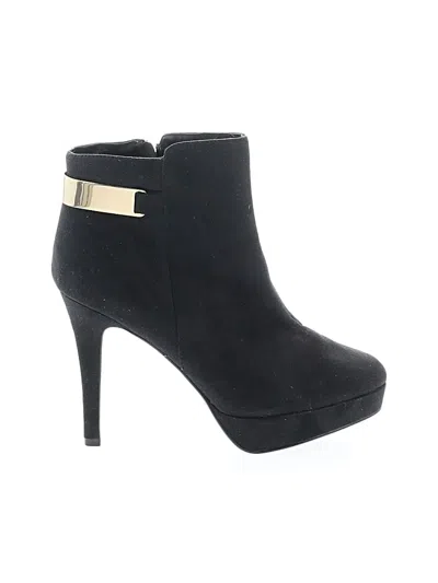 Pre-owned H&m Ankle Boots In Black
