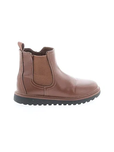 Pre-owned H&m Kids' Ankle Boots In Brown