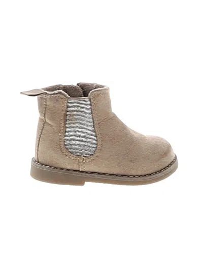 Pre-owned H&m Kids' Ankle Boots In Tan