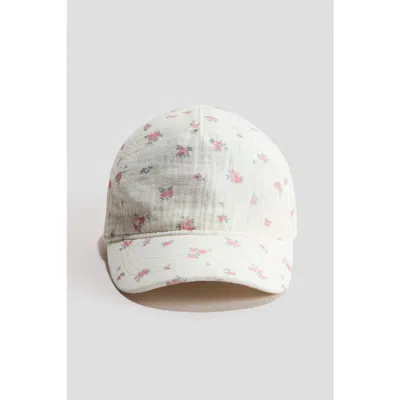 H&m Babies'  Appliquéd Cotton Cap In Gold