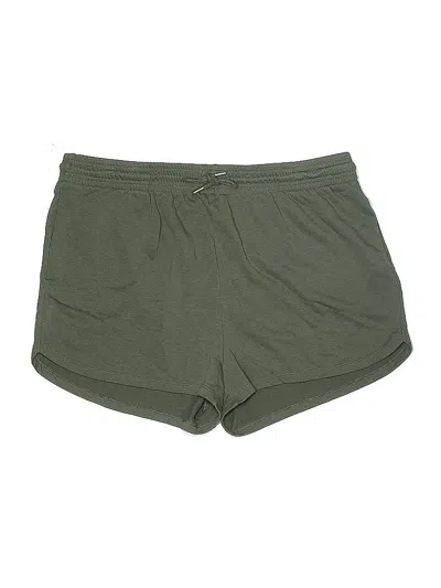 Pre-owned H&m Athletic Shorts In Green