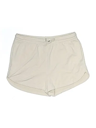 Pre-owned H&m Athletic Shorts In Ivory